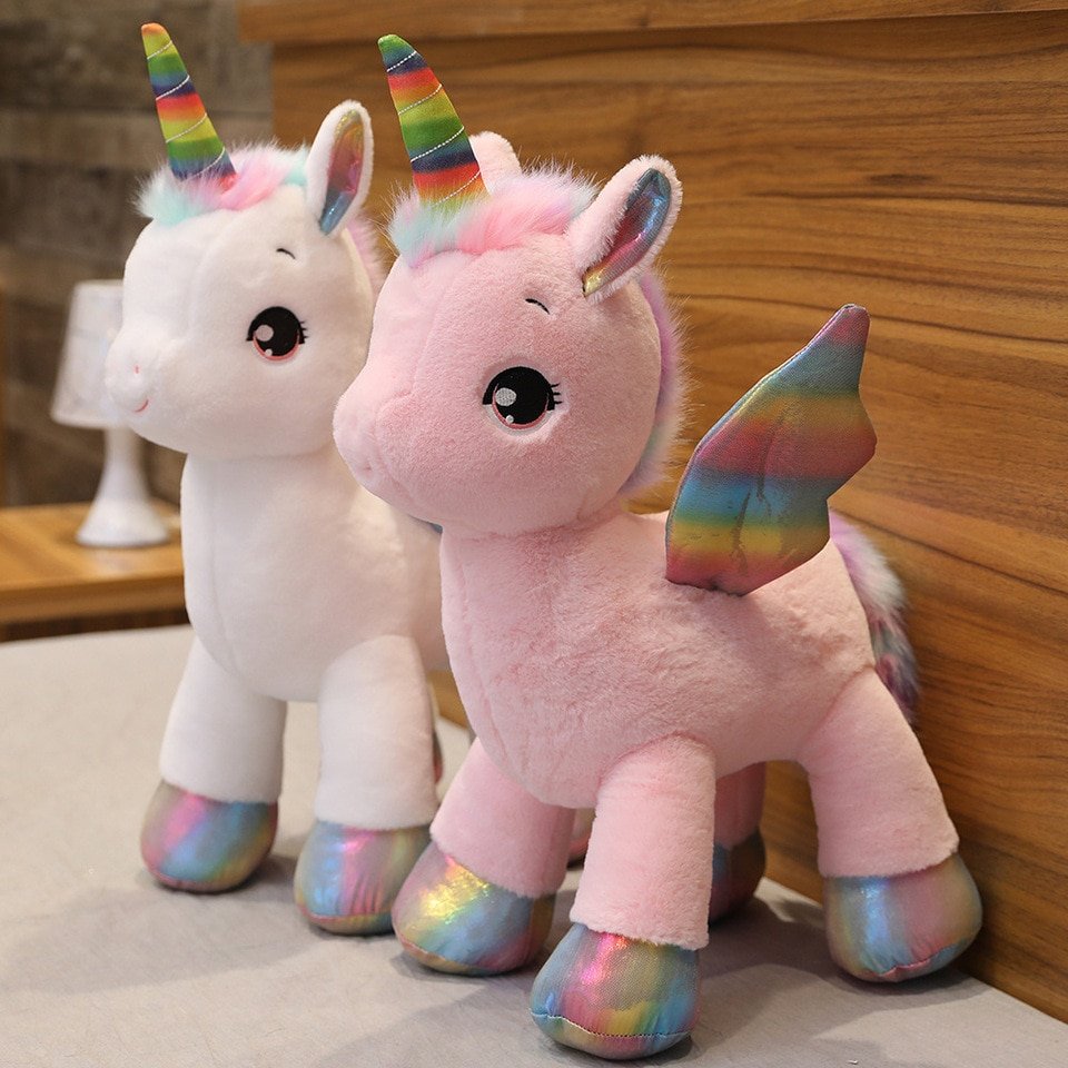 Peluche Licorne Arc en ciel | Mystilou