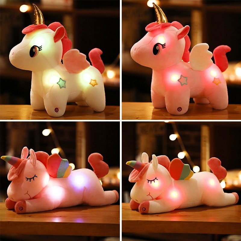 Peluche Lumineuse Unicorne | Féerieon