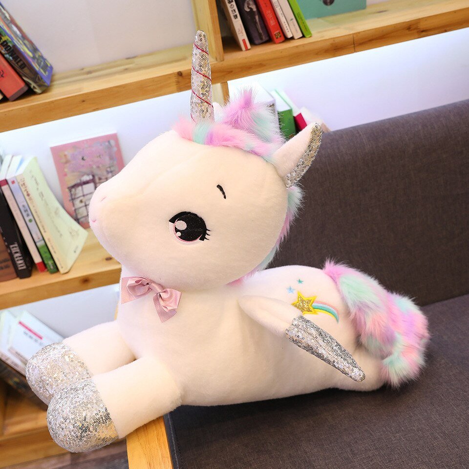 Peluche Licorne arc en ciel | Arc en Cielley