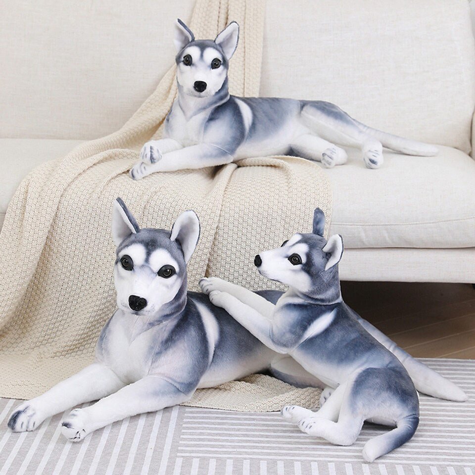 Peluche Chien Husky | CuddleHusky