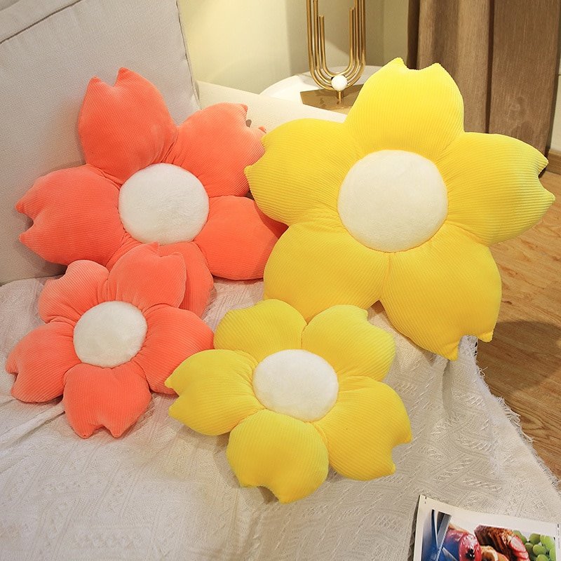 Coussin Fleur en peluche | Fleurit